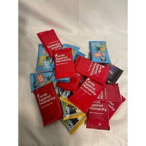 Cards Against Humanity LOT OF 20 PACKS TOTAL NEW SEALED MIXED